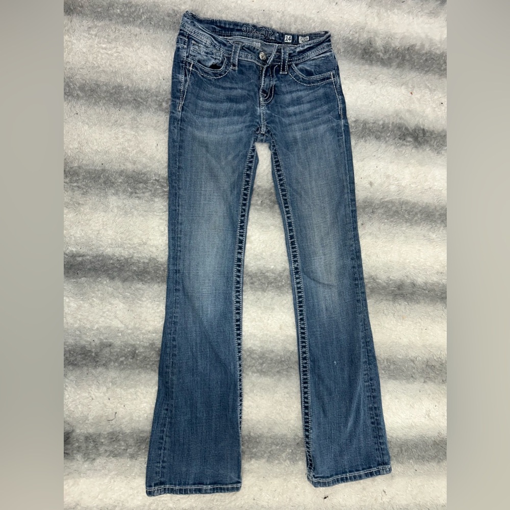 MISS ME GIRL JEANS SIZE 14